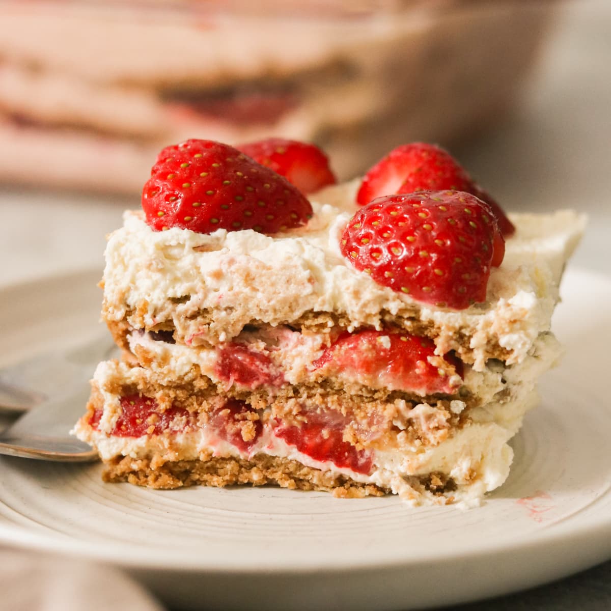 Strawberry Icebox Cake